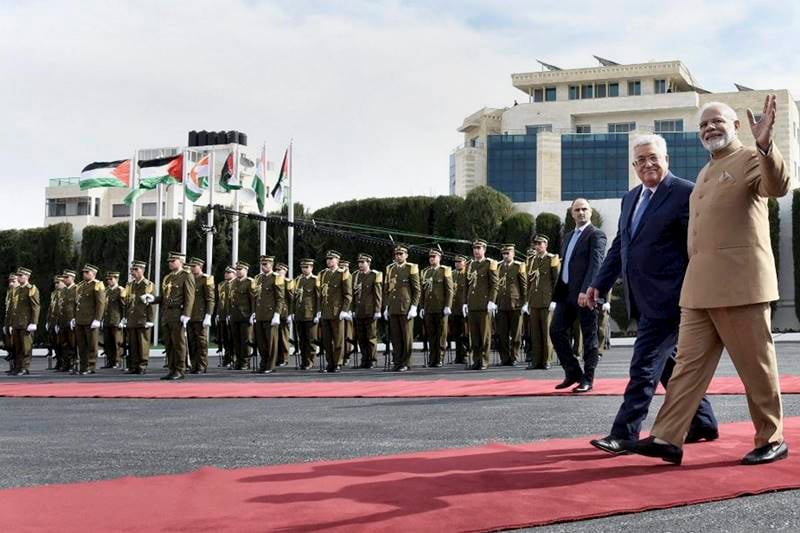 narendra modi foreign visit, pm modi gulf tour, narendra modi foreign visits 2018, Narendra Modi visit to Palestine, narendra modi in palestine, narendra modi in Oman, narendra modi in UAE, narendra modi palestine visit, narendra modi oman visit, narendra modi uae visit, dubai, burj khalifa
