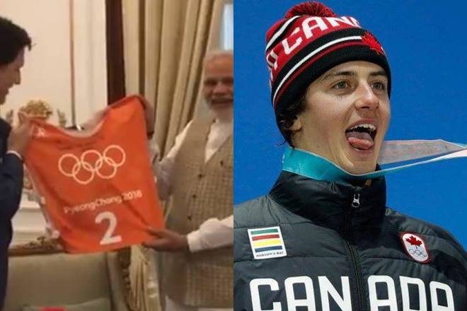 mcmorris, mark mcmorris, narendra modi, pm narendra modi, justin trudeau, justin trudeau gift to pm modi, pm modi, trudeau gift to modi, justin trudeau india visit