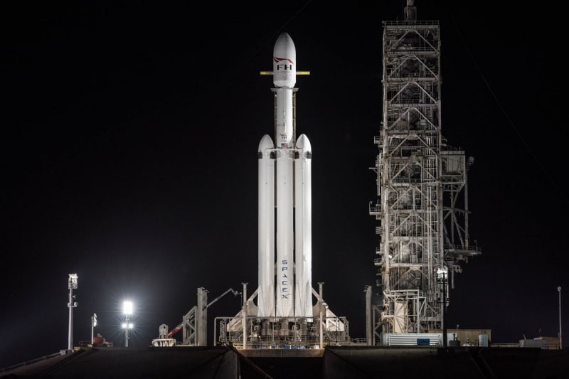 Falcon Heavy launch: It takes a beat or two for the brain to compute what Elon Musk-owned SpaceX has already achieved. The image of a car floating in outer space is startling, barmy and incongruous. At the wheel of the car is a mannequin that Musk has named as 'Starman'. SpaceX CEO on Tuesday did the (im)possible when he sent a car aboard world's most powerful rocket- Falcon Heavy. The car that has now reached the beyond is the 2008 cherry red Roadster. Let's have a look at its launch (Twitter):