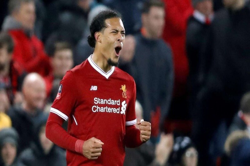 2- Virgil van Dijk was sold by Southhampton to Liverpool for £75m. (Reuters)