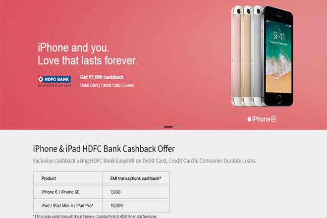 apple, apple offers, iphone offers, iphone offer, apple iphone offers, offers on apple iphone, offer on iphone, hdfc offer, hdfc apple iphone offers, hdfc offer on iphone, iphone news, apple news