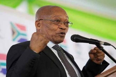 Jacob Zuma reigns as South African President (Source: ANI)
