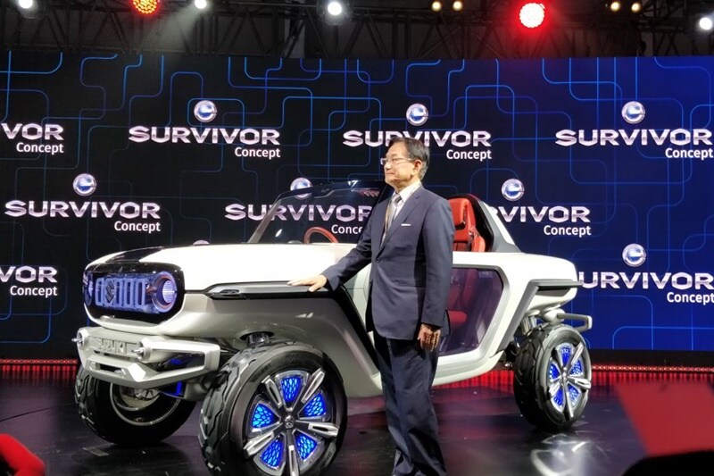 Auto Expo 2018: Maruti Suzuki pulled the wraps on the e-Survivor Concept at the Auto Expo 2018.A small electric SUV that would give us some insight into the what future Maruti Suzuki cars could look like. The E-Survivor Concept. Now most of you would have seen the outside of the e-Survivor but what will the insides of Maruti's Future cars look like, Scroll over for more..