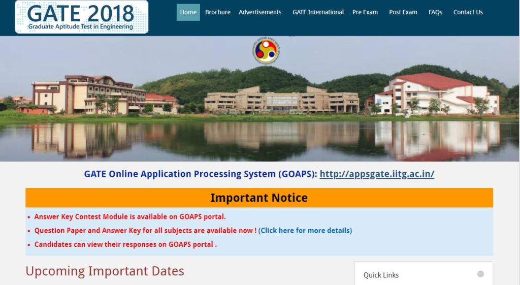 gate 2018, gate.iitg.ac.in, gate 2018 question paper, gate 2018 answer key, gate 2018 schedule, gate 2018 result, gate 2018 syllabus, gate 2018 exam date, gate 2018 admit card, Graduate Aptitude Test in Engineering, iit guwahati, education news