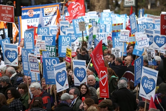 Labour party, NHS crisis, Britain, National Health service, UK health service