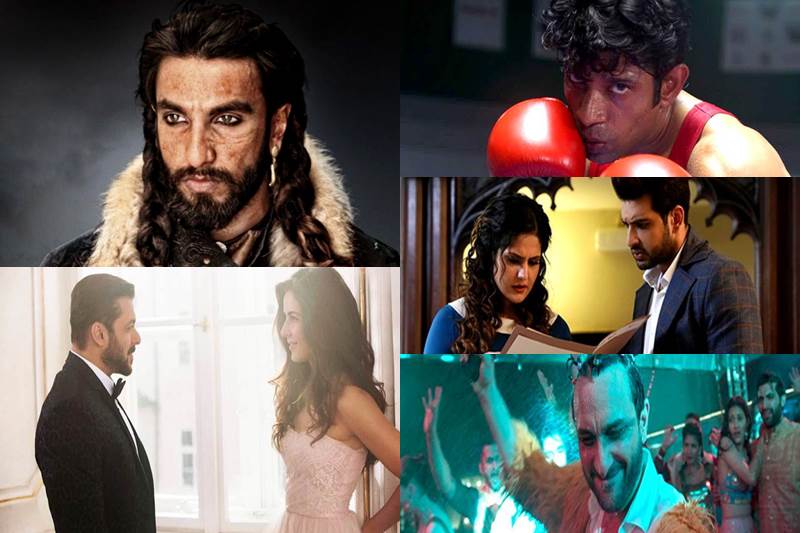 Padmaavat, Padmaavat bollywood collections, Deepika Padukone, Ranveer Singh, Sanjay Leela Bhansali, Tiger Zinda Hai, Tiger Zinda Hai box office collections, 1921, Mukkabaz, Kaalakaandi, Saif Ali Khan, Salman Khan, Katrina Kaif, entertainment news