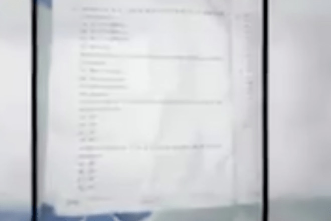 Biology question paper goes viral as soon as test started. (Screengrab)