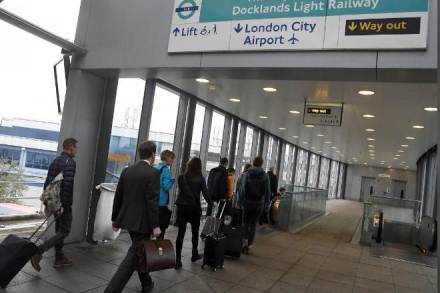 London City Airport, WWII bomb, London's most central airport, Docklands Light Railway, London's fifth-biggest airport