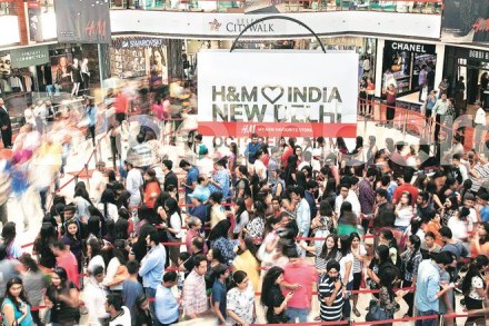 shopper’s paradise, FDI, CAGR, India, government, Indian shopper aspirational, international brands 