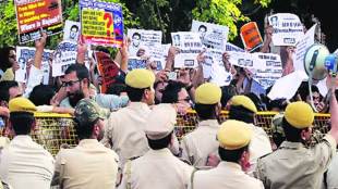 Najeeb case, JNU students, ABVP students, Uttar Pradesh, Badaun, Aligarh Muslim University, jnu students protest