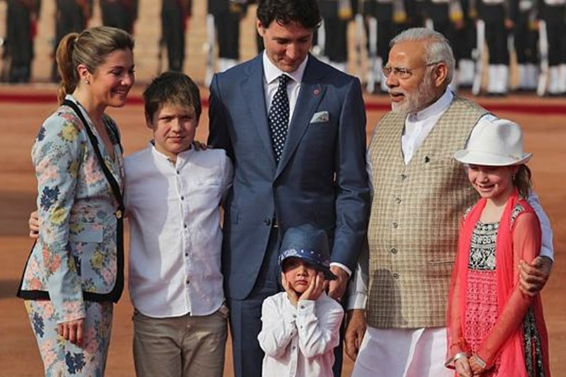 PM Modi, narendra modi, Justin trudeau, Justin trudeau pics, Justin trudeau in india, Justin trudeau in india pics, Justin trudeau in india, Justin trudeau family, justin trudeau kids, Justin trudeau son, Justin trudeau daughter, Justin trudeau wife