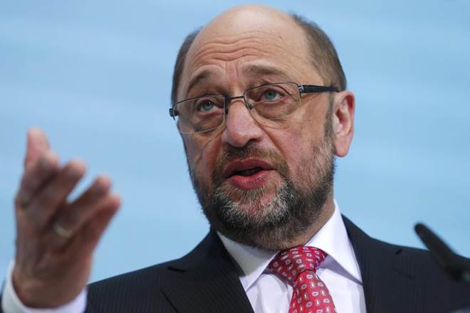 Martin Schulz, German SPD chief, SPD parliamentary group,  Andrea Nahles, SPD headquarters, Angela Merkel