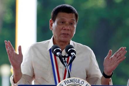 Philippines President Rodrigo Duterte not affected by ICC move (Source: Reuters) Philippines President Rodrigo Duterte not affected by ICC move (Source: Reuters)
