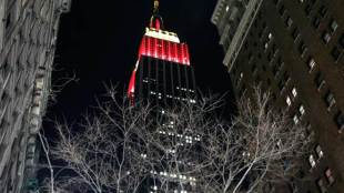 empire state, empire state building, chinese new year, china new year, Zhang Qiyue, Lunar New Year, Empire State Building in Manhattan,