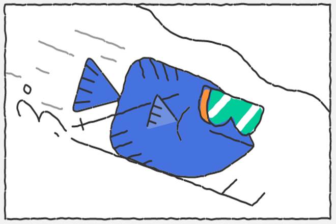 Google Doodle: Day 7 of winter olympics