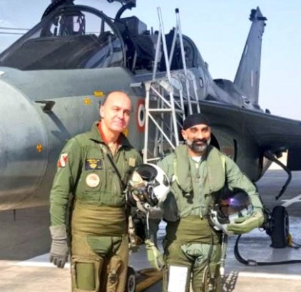 French Air Force Chief takes a sortie in indigeniously built Tejas
