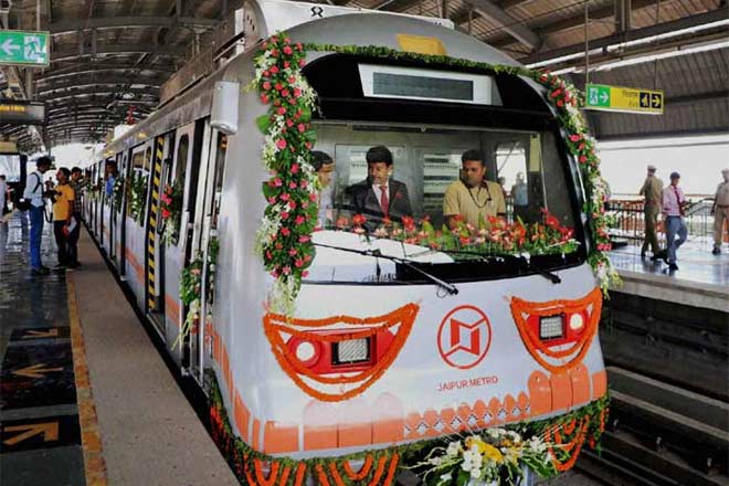 jaipur metro, phase i, jaipur metro expansion, Jaipur Metro Rail Corporation, phase ii