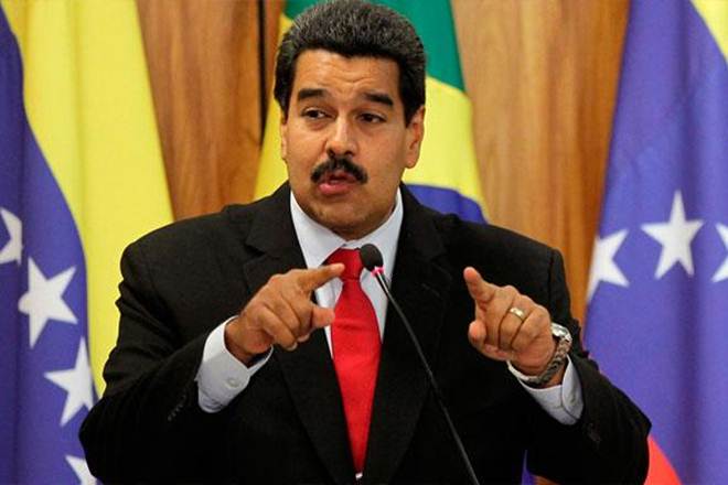Venezuelan President Nicolas Maduro gives stern message (Source: Reuters)
