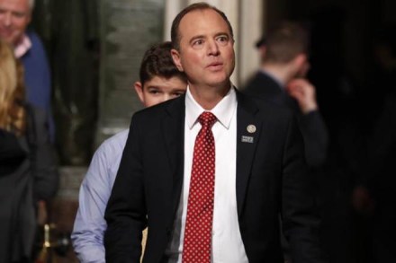 Adam Schiff, Democratic member, House Intelligence Committee, US President, Donald Trump, State of the Union address, US Congress, Capitol Hill, Washington,