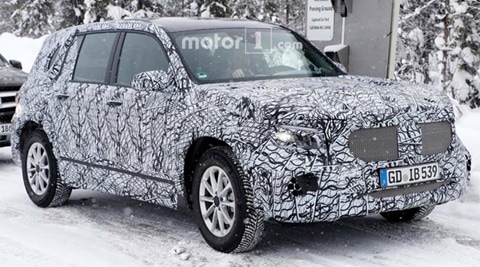 Mercedes-Benz GLB-Class compact SUV spotted testing with production-ready parts