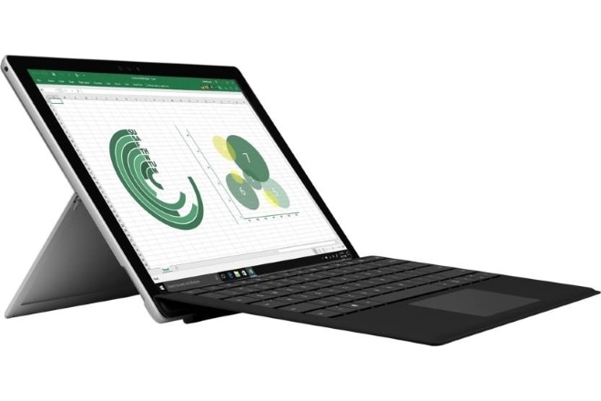 The Microsoft Surface Pro 2-in-1 detachable comes with a 12.3-inch touchscreen display with a resolution of 2736 x 1824 pixels and 3:2 PixelSense technology.