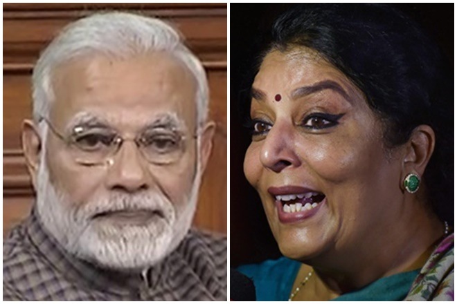 narendra modi renuka chowdhury pti