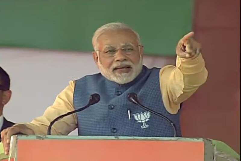 1. Narendra Modi quotes: Your (public at the rally) enthusiasm shows that the countdown of Congress to make an exit has begun. Congress is standing at the exit gate in Karnataka. It has caused destruction here and Karnataka doesn't need a Congress culture. (BJP)