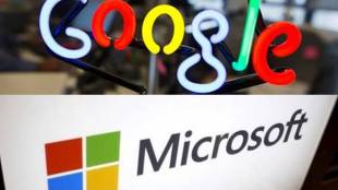 Microsoft, Microsoft Bing, Google, Google  view image button, Google's Chrome browser, Google's search results 