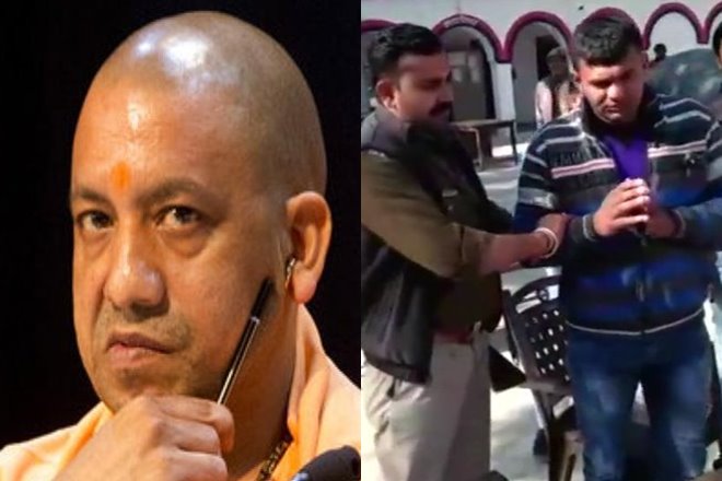 Yogi Adityanath, Yogi Adityanath effect, criminals in up, goons in up, criminals surrender, up police, shamli police, kairana police, uttar pradesh goons, uttar pradesh criminals, uttar pradesh placards, goons with placards, kairana goons, uttar pradesh encounter Yogi Adityanath, Yogi Adityanath effect, criminals in up, goons in up, criminals surrender, up police, shamli police, kairana police, uttar pradesh goons, uttar pradesh criminals, uttar pradesh placards, goons with placards, kairana goons, uttar pradesh encounter