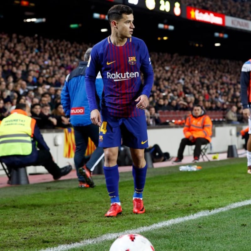 1- Philippe Coutinho was bought by Spanish giants Barcelona for a whopping £146m from Liverpool. (Twitter/FCBarcelona)
