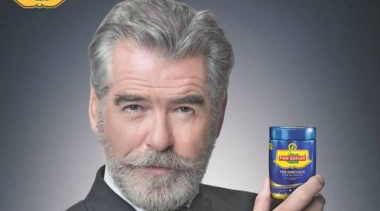 Pierce Brosnan, pan masala ad, Pierce, Brosnan, Delhi government, showcause notice, pan masala advertisement Pierce Brosnan, pan masala ad, Pierce, Brosnan, Delhi government, showcause notice, pan masala advertisement