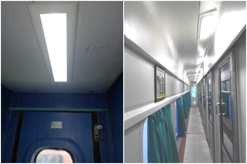 Mumbai-Delhi Rajdhani Express has been revamped under Operation Swarn