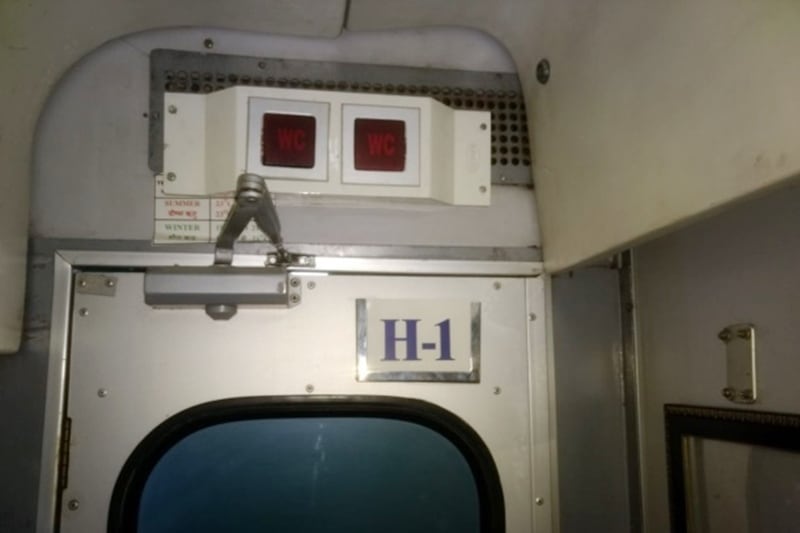 Mumbai-Delhi Rajdhani Express has been revamped under Operation Swarn