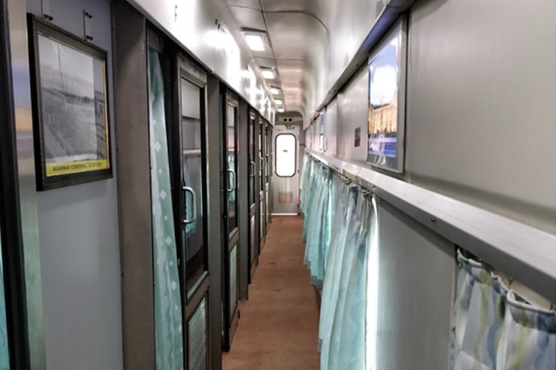 Mumbai-Delhi Rajdhani Express has been revamped under Operation Swarn