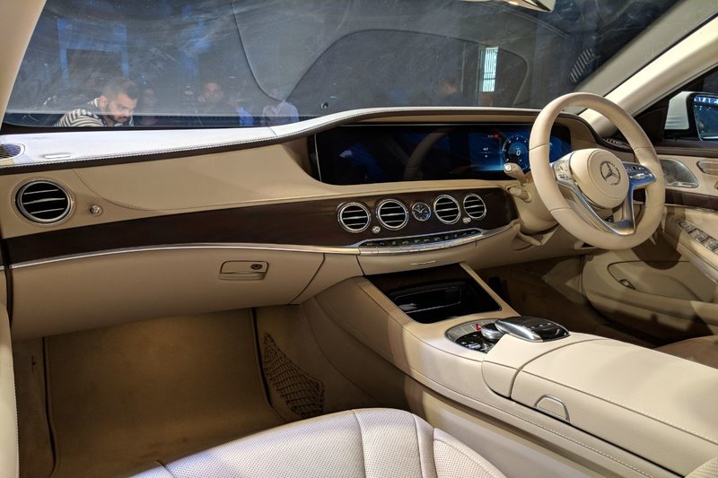 Mercedes-Benz India has introduced ‘Air-Balance’ package on the new S-Class that allows personalised fragrance. The new S-Class offers a choice of six interior fragrances according to personal preference. In addition, the air quality can be improved by ionization and optimized filtering of the incoming and recirculating air.The ambience lighting gets a choice of 64 colours on the new S-Class.