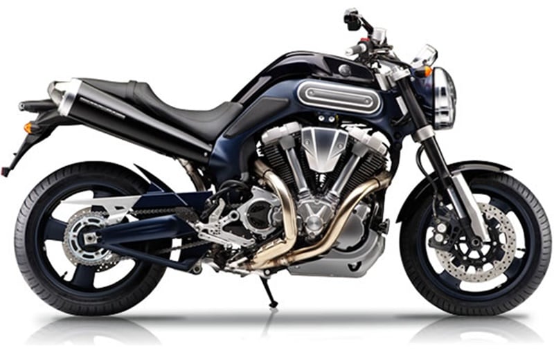 Yamaha MT 01: Now absent from our market, Yamaha MT 01 was priced at about Rs 10.5 lakh. It is powered by a 1670cc air-cooled V-Twin that puts out 88.9 bhp and 150.3 Nm. The MT01 was a blend of a sporty appeal and elegance, which combined with a torquey engine made it capable of touring and cruising as well.