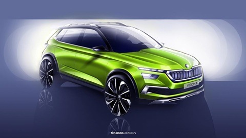 Skoda Vision X: New Skoda compact crossover to break cover at Geneva Motor Show 2018