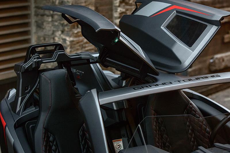 This fancy three-wheeler has it all to be called as the BatMobile. “The Grand Touring LE is a fully loaded limited-edition model for the driver looking for the latest and greatest in technology, rider comfort, and premium styling,” Slingshot Marketing Manager Rachael Elia said. “The Grand Touring LE is the perfect offering whether looking to escape town for the weekend or turn heads while cruising Main Street.”