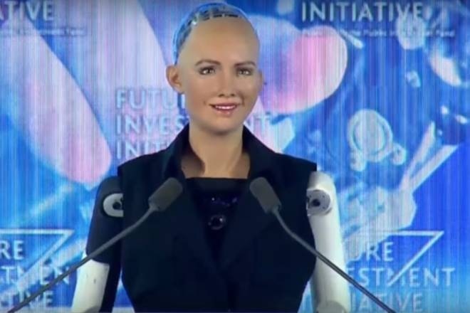 Sophia, the first humanoid robot, who has received citizenship from Saudi Arabia, is expected to make her second visit to India in this month.