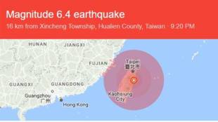 Taiwan, earthquake, Taiwan earthquake