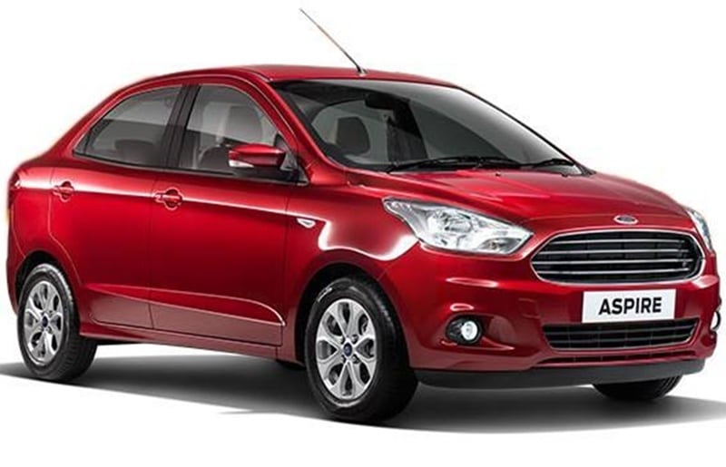 Ford Aspire: Ford Aspire Titanium 1.5 Ti-VCT AT variant is priced at Rs 8.53 lakh (ex-showroom) and is equipped with driver and passenger airbags up front, ABS, EBD (electronic brake-force distribution), traction control and hill hold. The base variant of the Ford Aspire, with dual airbags at the front, retails at Rs 5.57 lakh (ex-showroom).