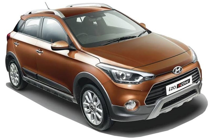 Hyundai i20 Active: Hyundai i20's sportier version, the Hyundai i20 Active's 1.4 SX variant is offered with six airbags and anti-lock braking system. Hyundai i20 Active 1.4 SX retails at Rs 9.78 (ex-showroom) and the price for the base variant, which also has two airbags is Rs 6.79 lakh (ex-showroom).