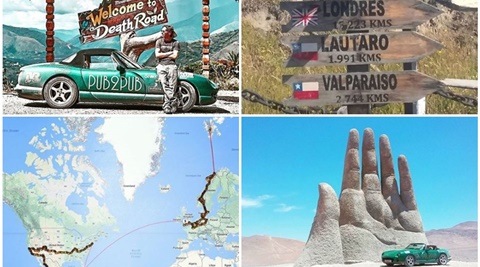 In pictures: Ultimate pub hopping in a TVR: From the world’s Northernmost pub to the Southernmost