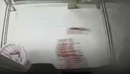 The incident happened in China's Ningbo city in Zhejiang province on March 6.