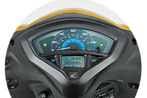 Digital analog instrument cluster