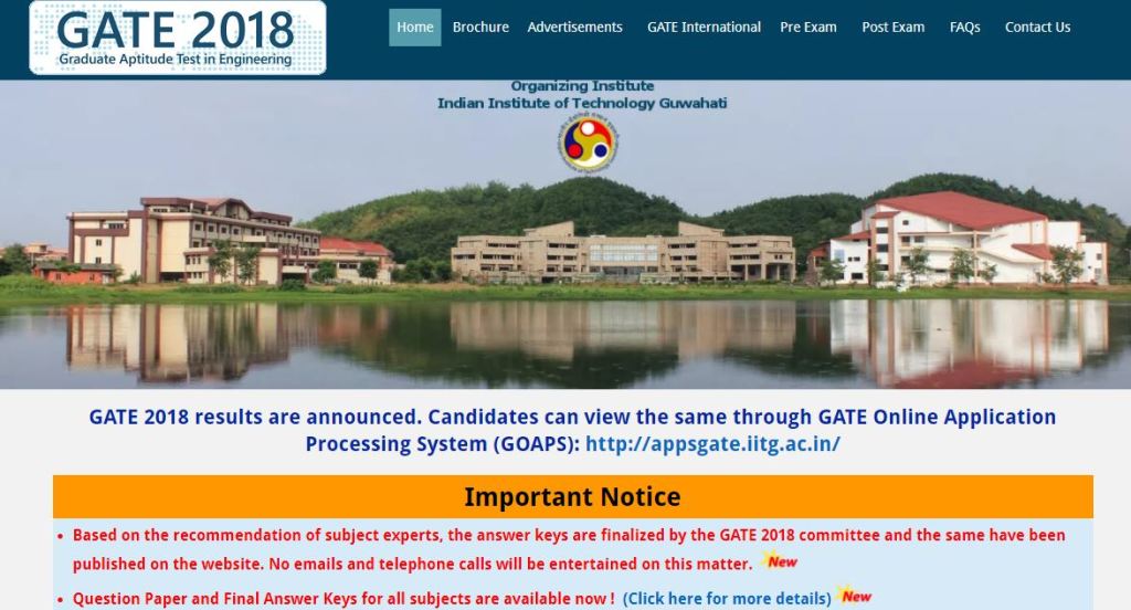 gate 2018, gate 2018 result, gate.iitg.ac.in, gate 2018 result date, how to check gate 2018 result, gate 2018 login, apps gate 2018, gops, gops gate, gate result, gate results, IIT Guwahati, education news