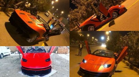Indian Jugaad: Honda City modified into a convertible Lamborghini in India for just Rs 7.5 lakh, Watch Video