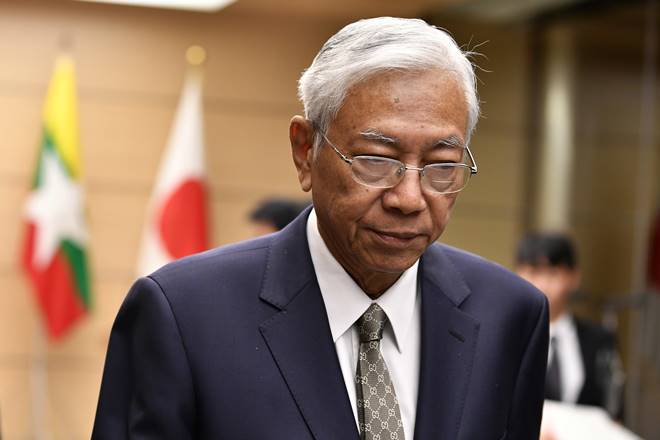 Myanmar, Htin Kyaw, Myanmar president Htin Kyaw, Myanmar president Htin Kyaw resigns, Myanmar president resigns, Aung San Suu Kyi