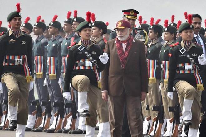 The National Cadet Corps is set to collect the email IDs and mobile numbers of its 13 lakh cadets for an interactive session with the Prime Minister Narendra Modi. (PTI)