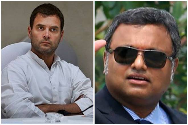 karti chidamabaram, inx media case, kati chidambaram arrest, arrest of karti chidambaram, rahul gandhi, congress, bjp, bharatiya janata party, lok sabha election 2018